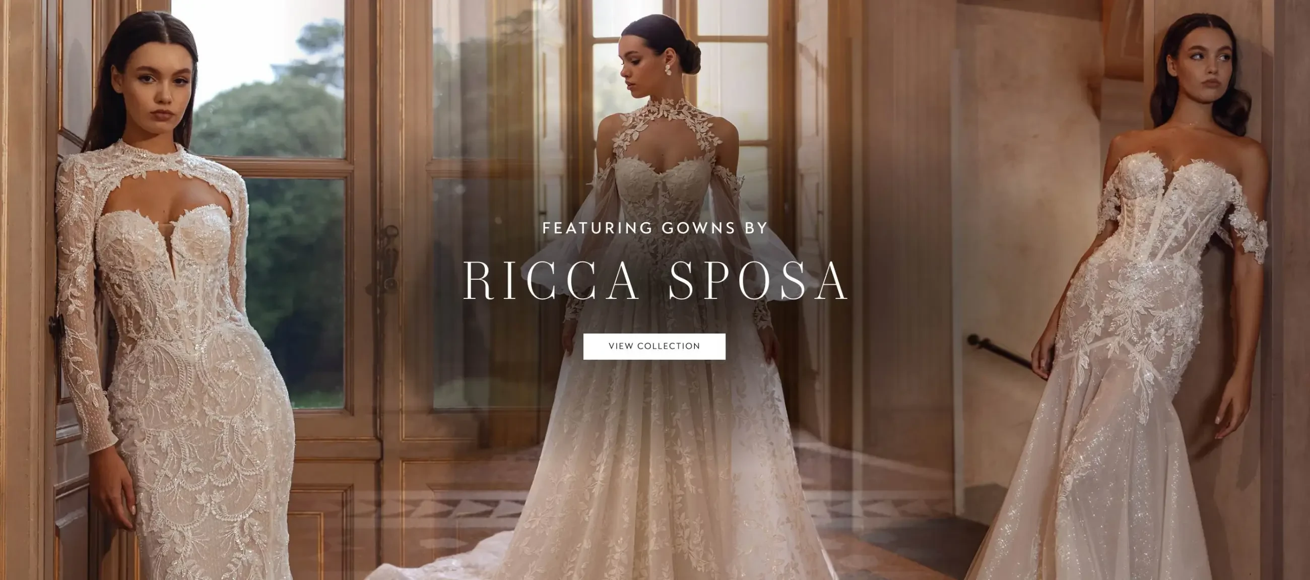 Ricca Sposa Banner for Desktop