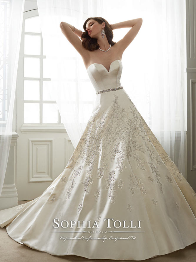Sophia Tolli 2016 Wedding Dress Y11626 REAGHANN