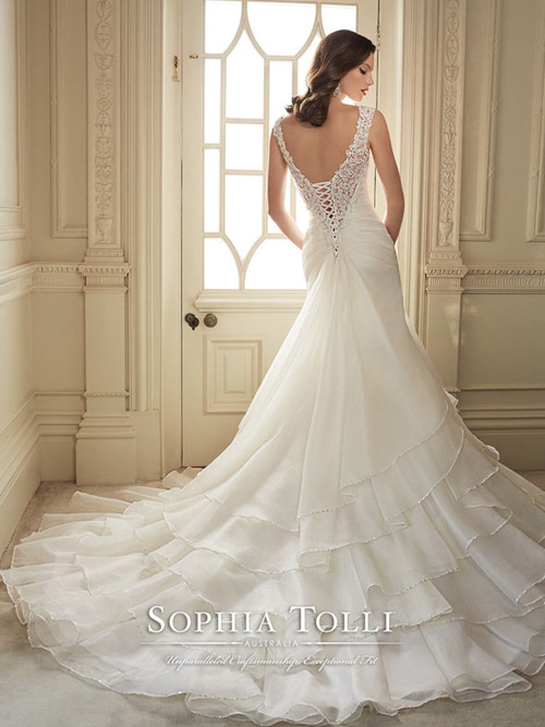 Sophia Tolli 2016 Wedding Dress Y11647 THEMA