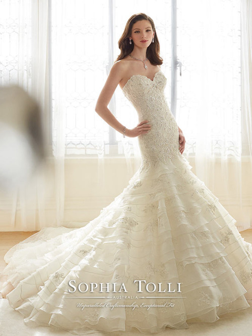 Sophia Tolli Wedding Dress Y11628 PRINCESS