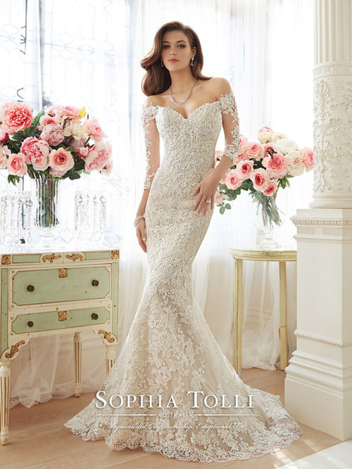 Sophia Tolli 2016 Wedding Dress Y11632 RIONA