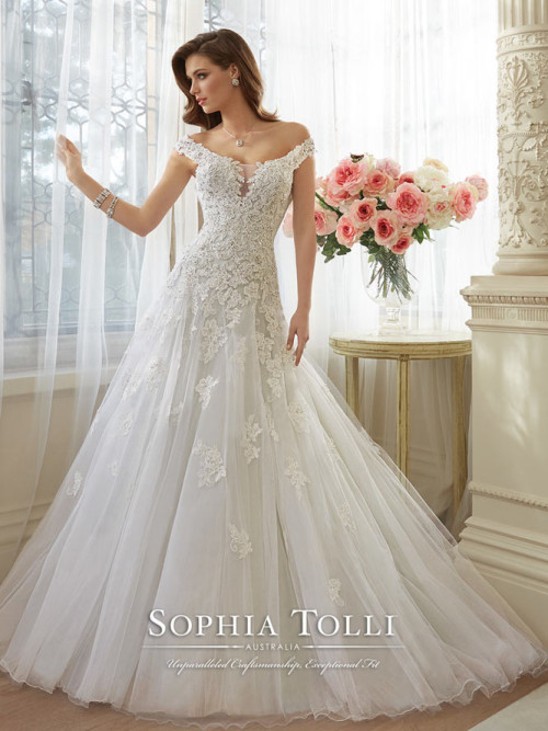 Sophia Tolli 2016 Wedding Dress Y11635 VASYA