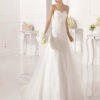 Strapless elegant bridal gown from Rosa Clara