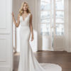 Bridal Gown - Sleeveless with exquisite lace detailed back.