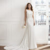 Bridal Gown - Sleeveless with exquisite lace detail.