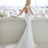 Bridal Gown - Sleeveless with exquisite lace detail and low back.