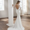 Bridal Gown - Sleeveless mermaid style with exquisite lace detail and low back