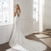 Bridal Gown - elegant lace melds traition with the latest in brial fashion