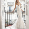 Bridal Gown - Mermaid style sleeveless, low back