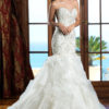 Ivory Mermaid Strapless Tulle Crystals