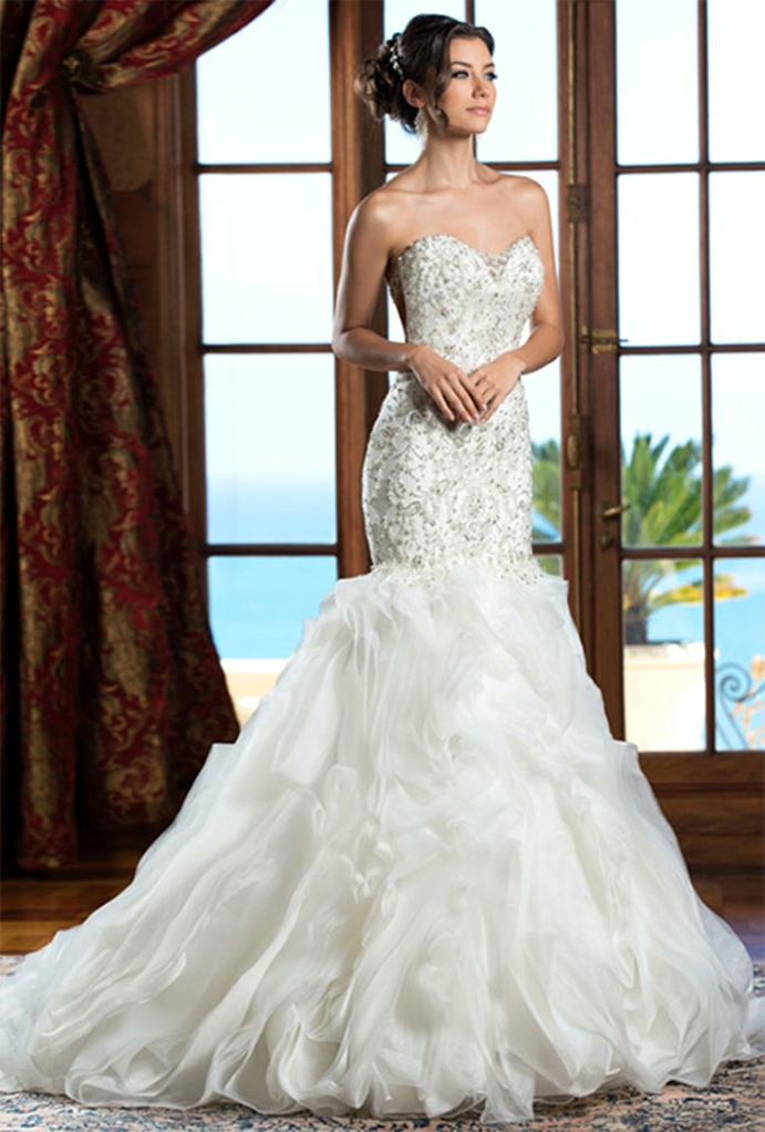 Kitty Chen Wedding Dresses Mermaid